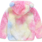 Toddler Bear Ear Hoodie - Fleece Winter Jacket for Boys & Girls _ AURORE LUXURE