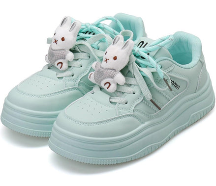 Girls PU Leather Sneakers - Anti-Slip Casual Sport Shoes | AURORE LUXURE