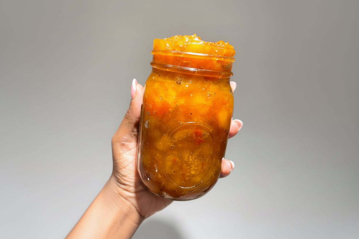Pineapple & Grapefruit Jam - Haitian Tropical Fruit Preserve