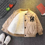 AURORE LUXURE -BOYS WINTER BASEBALL JACKET
