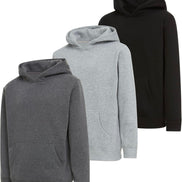 Boys 3-Pack Hoodies - Fleece Pullover & Zip-Up Sweatshirts | AURORE LUXURE