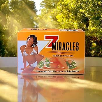 7 Miracles Carrot Soap & Cream Set - 2 Bars + Face Cream