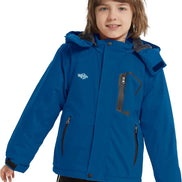 Boy's Waterproof Ski Jacket - Fleece Lined Winter Snowboard Coat | AURORE LUXURE