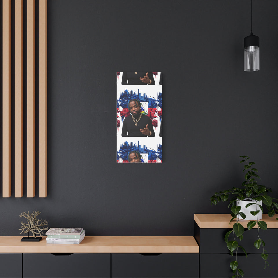 Personalized Urban Flag Background Matte