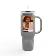 40oz Custom Photo Tumbler - Personalized Insulated Travel Mug