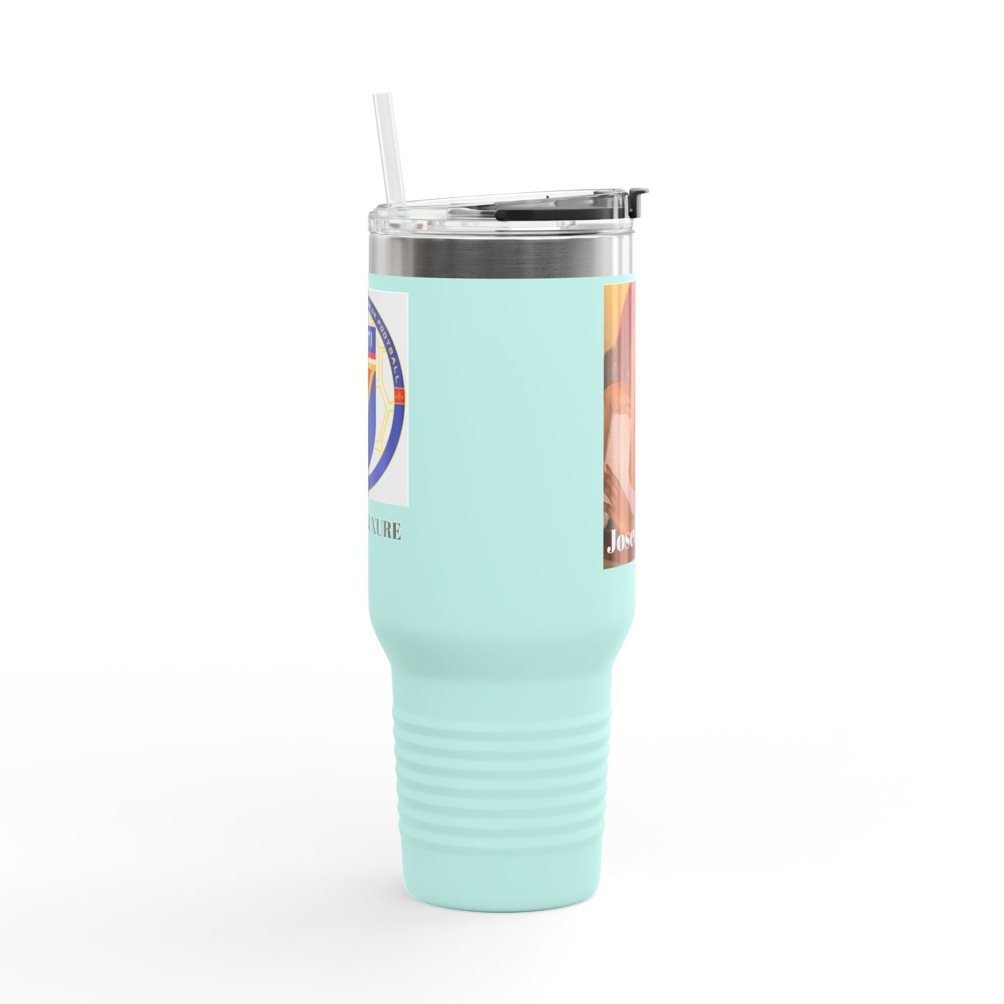 40oz Custom Photo Tumbler - Personalized Insulated Travel Mug