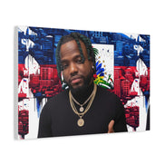 Personalized Urban Flag Background Matte