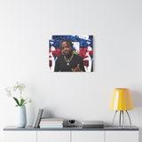 Personalized Urban Flag Background Matte