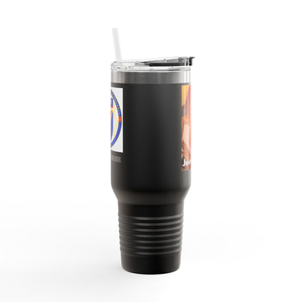 40oz Custom Photo Tumbler - Personalized Insulated Travel Mug