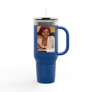 40oz Custom Photo Tumbler - Personalized Insulated Travel Mug
