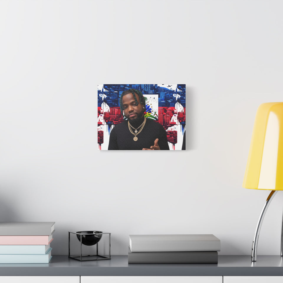 Personalized Urban Flag Background Matte