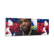 Personalized Urban Flag Background Matte