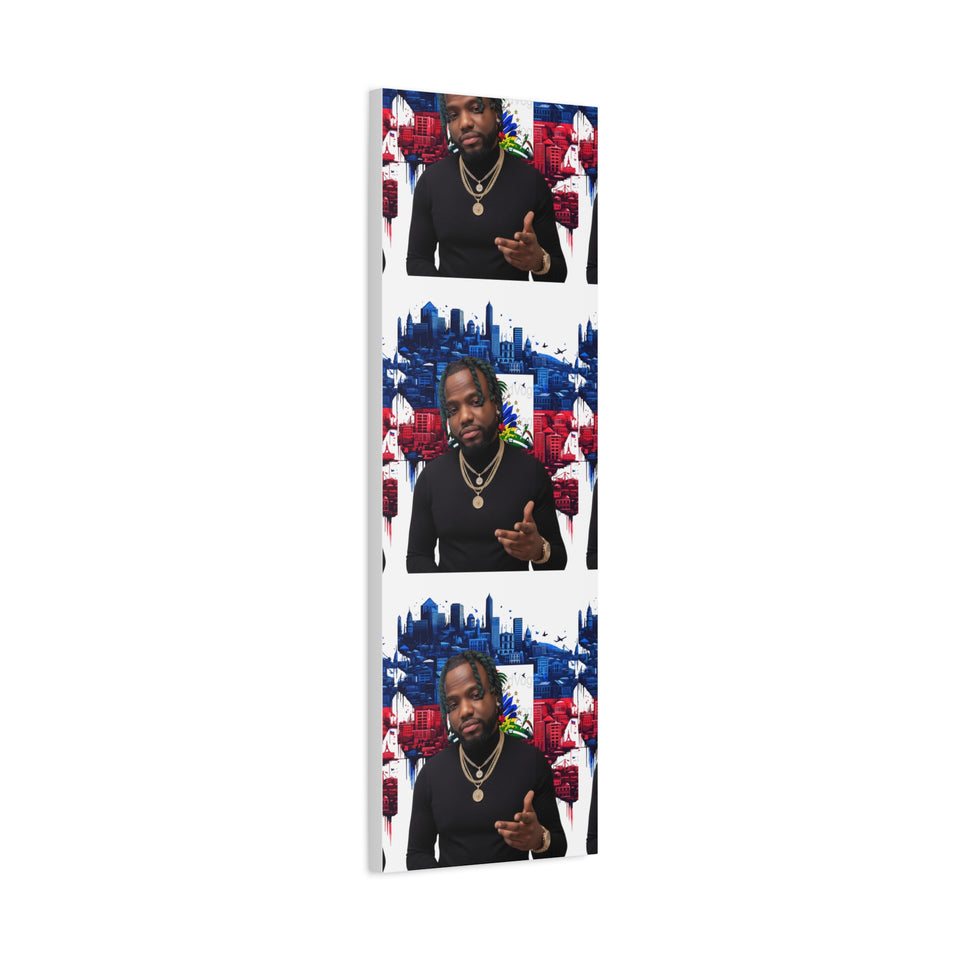 Personalized Urban Flag Background Matte