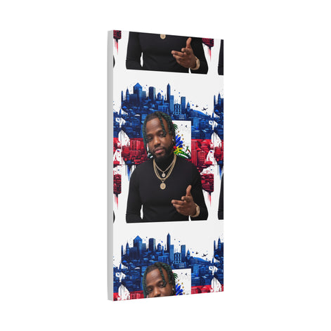 Personalized Urban Flag Background Matte