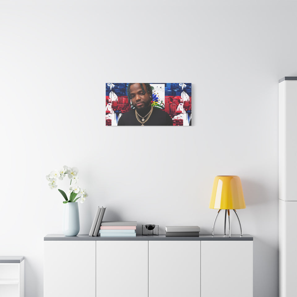 Personalized Urban Flag Background Matte