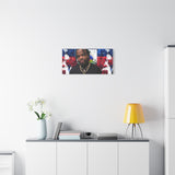 Personalized Urban Flag Background Matte
