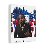 Personalized Urban Flag Background Matte