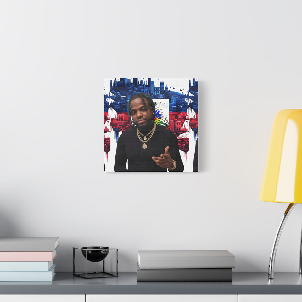 Personalized Urban Flag Background Matte