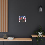 Personalized Urban Flag Background Matte