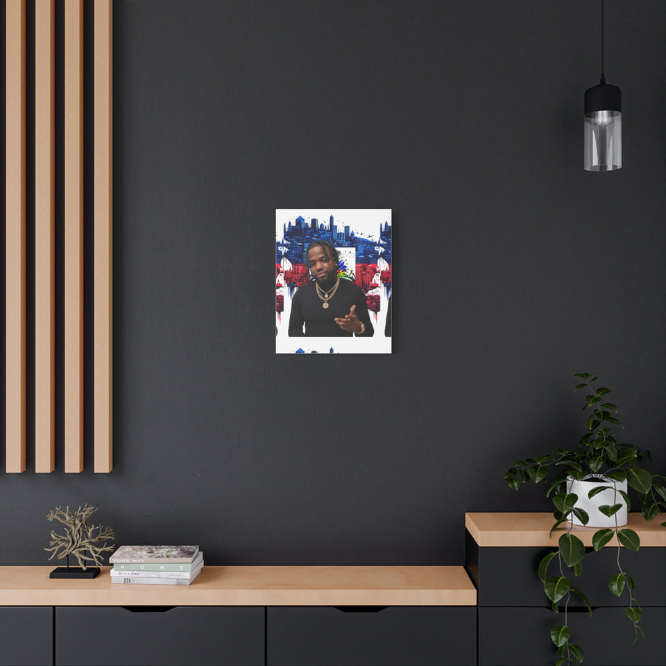 Personalized Urban Flag Background Matte