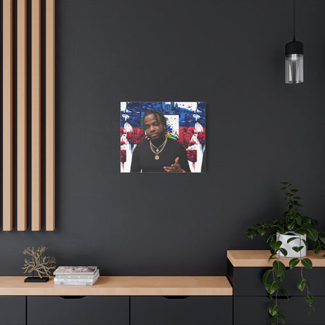 Personalized Urban Flag Background Matte