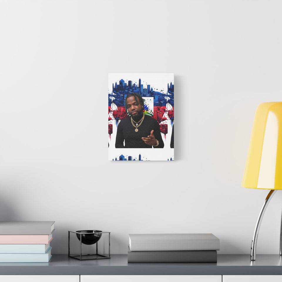 Personalized Urban Flag Background Matte
