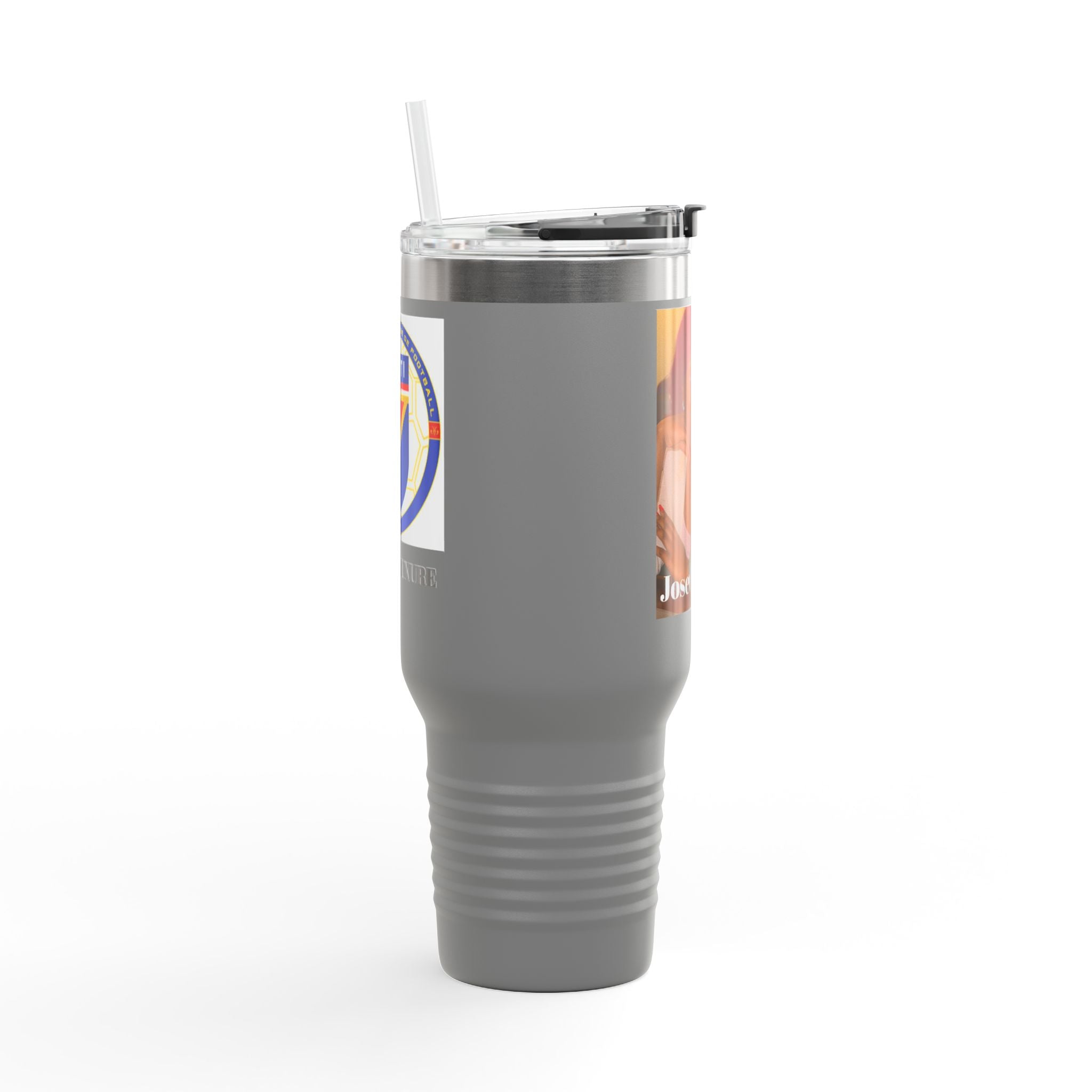 40oz Custom Photo Tumbler - Personalized Insulated Travel Mug