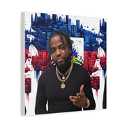 Personalized Urban Flag Background Matte