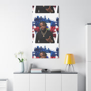 Personalized Urban Flag Background Matte