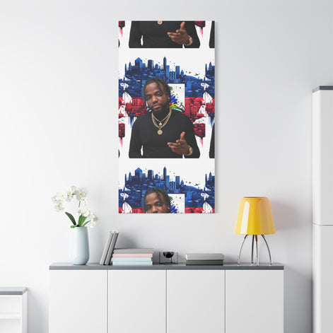 Personalized Urban Flag Background Matte