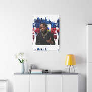 Personalized Urban Flag Background Matte