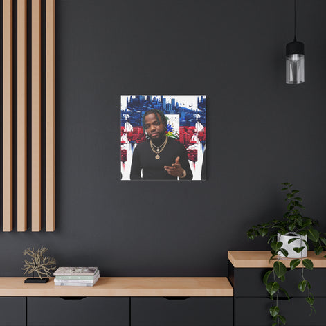 Personalized Urban Flag Background Matte