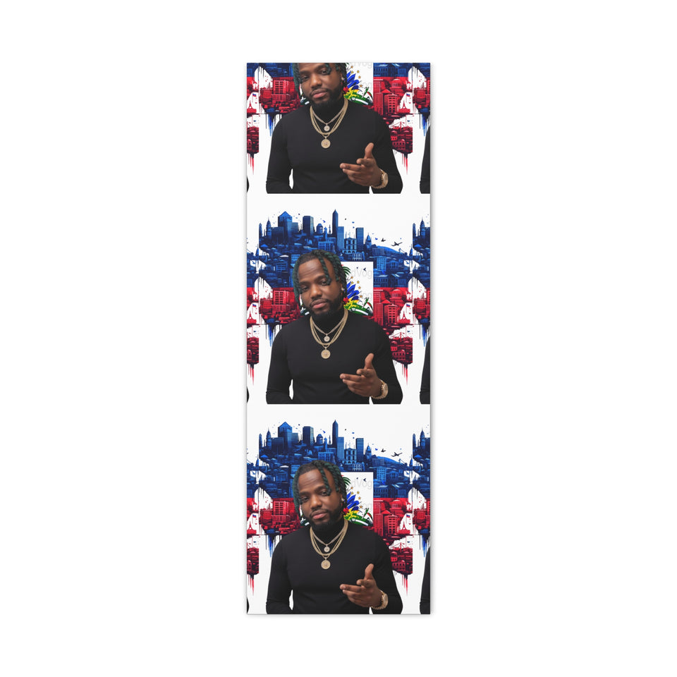 Personalized Urban Flag Background Matte