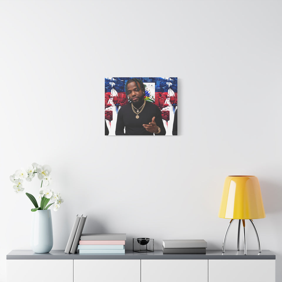 Personalized Urban Flag Background Matte