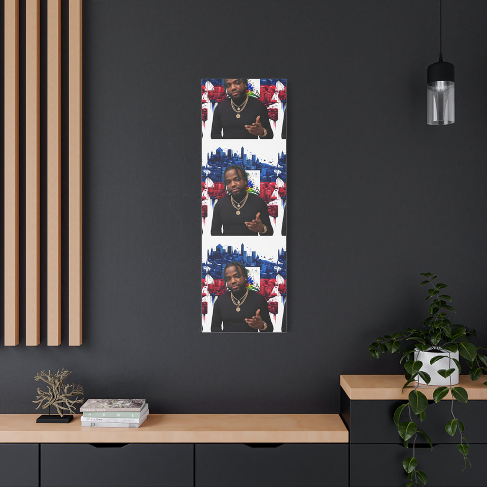 Personalized Urban Flag Background Matte
