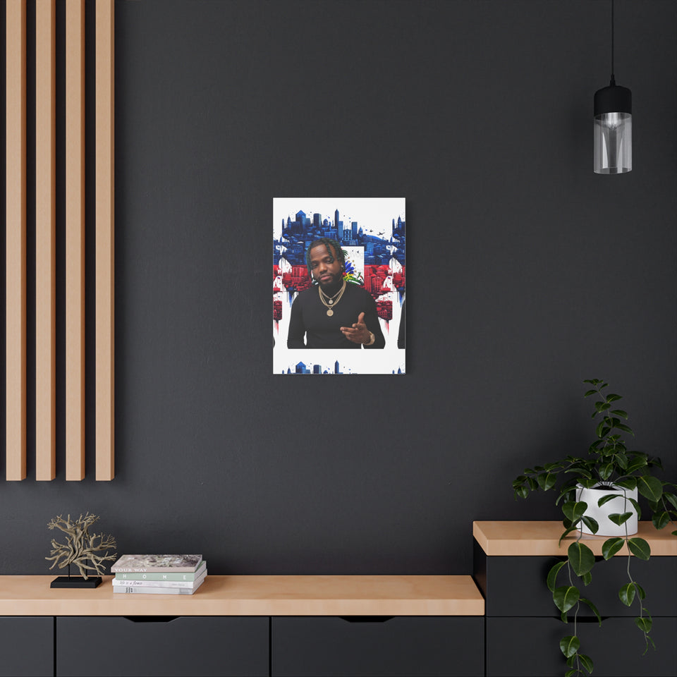Personalized Urban Flag Background Matte