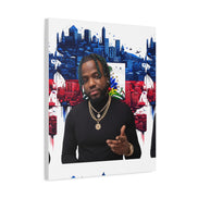 Personalized Urban Flag Background Matte