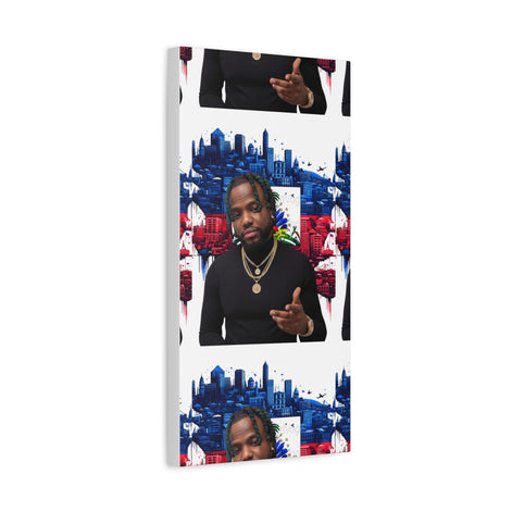 Personalized Urban Flag Background Matte