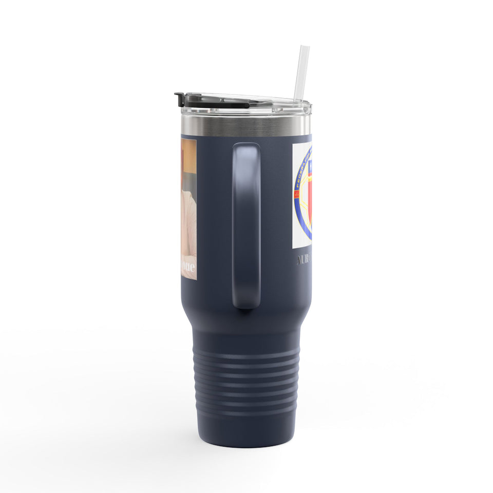 40oz Custom Photo Tumbler - Personalized Insulated Travel Mug