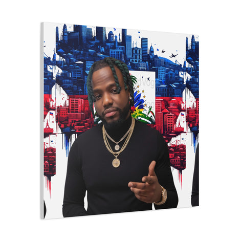 Personalized Urban Flag Background Matte