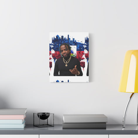 Personalized Urban Flag Background Matte