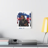 Personalized Urban Flag Background Matte
