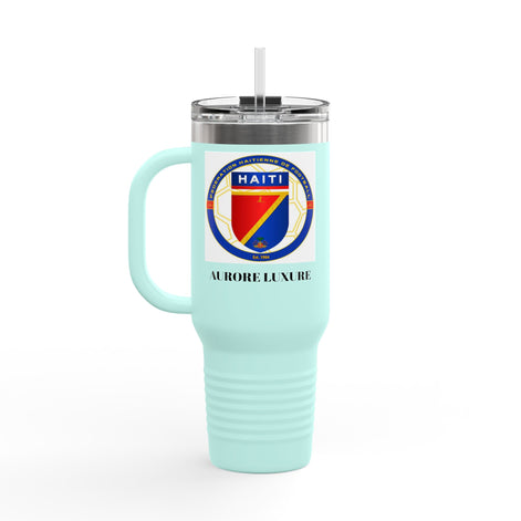 40oz Custom Photo Tumbler - Personalized Insulated Travel Mug