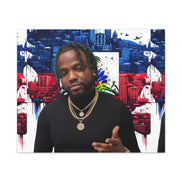 Personalized Urban Flag Background Matte