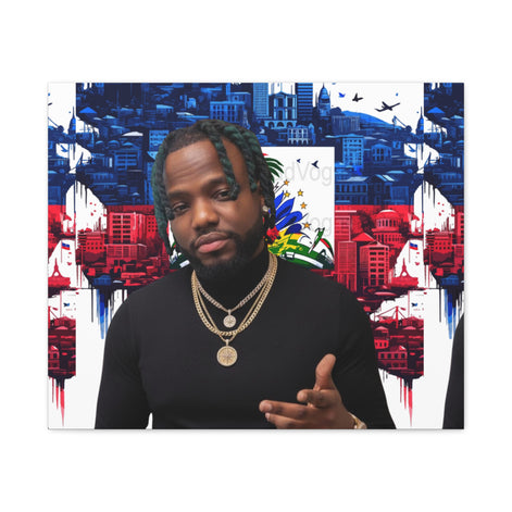 Personalized Urban Flag Background Matte