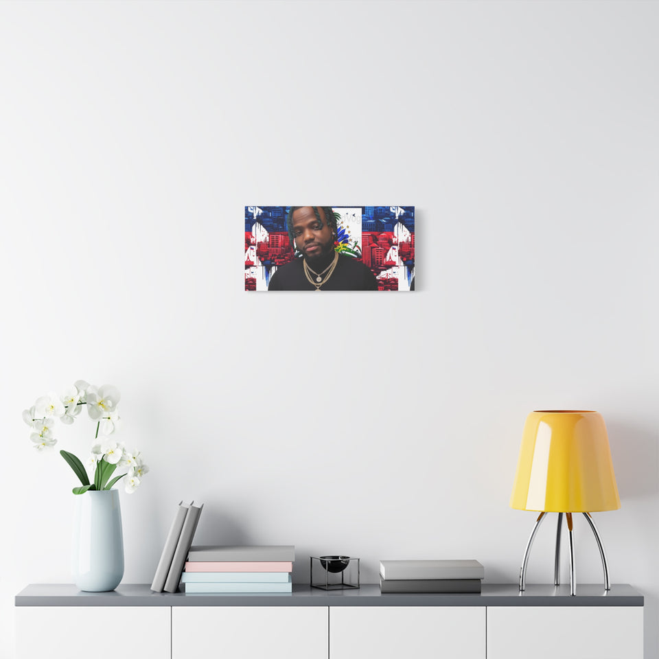 Personalized Urban Flag Background Matte