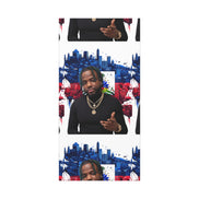 Personalized Urban Flag Background Matte