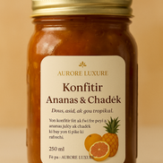 Pineapple & Grapefruit Jam - Haitian Tropical Fruit Preserve