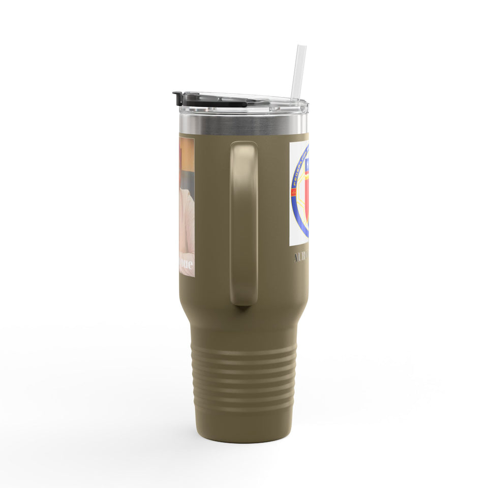 40oz Custom Photo Tumbler - Personalized Insulated Travel Mug