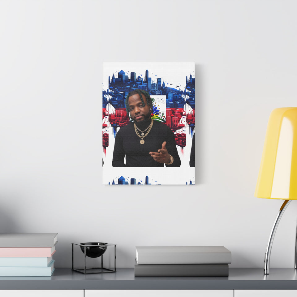 Personalized Urban Flag Background Matte
